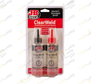چسب دوقلو جی بی ولد شفاف ClearWeld