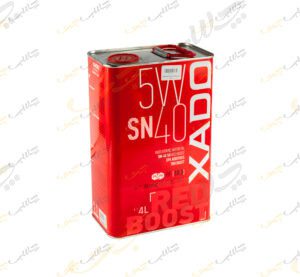 روغن موتور 4 لیتری زادو XADO Redboost Oil 5W-40sn