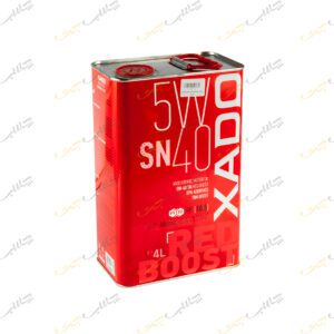 روغن موتور 4 لیتری زادو XADO Redboost Oil 5W-40sn