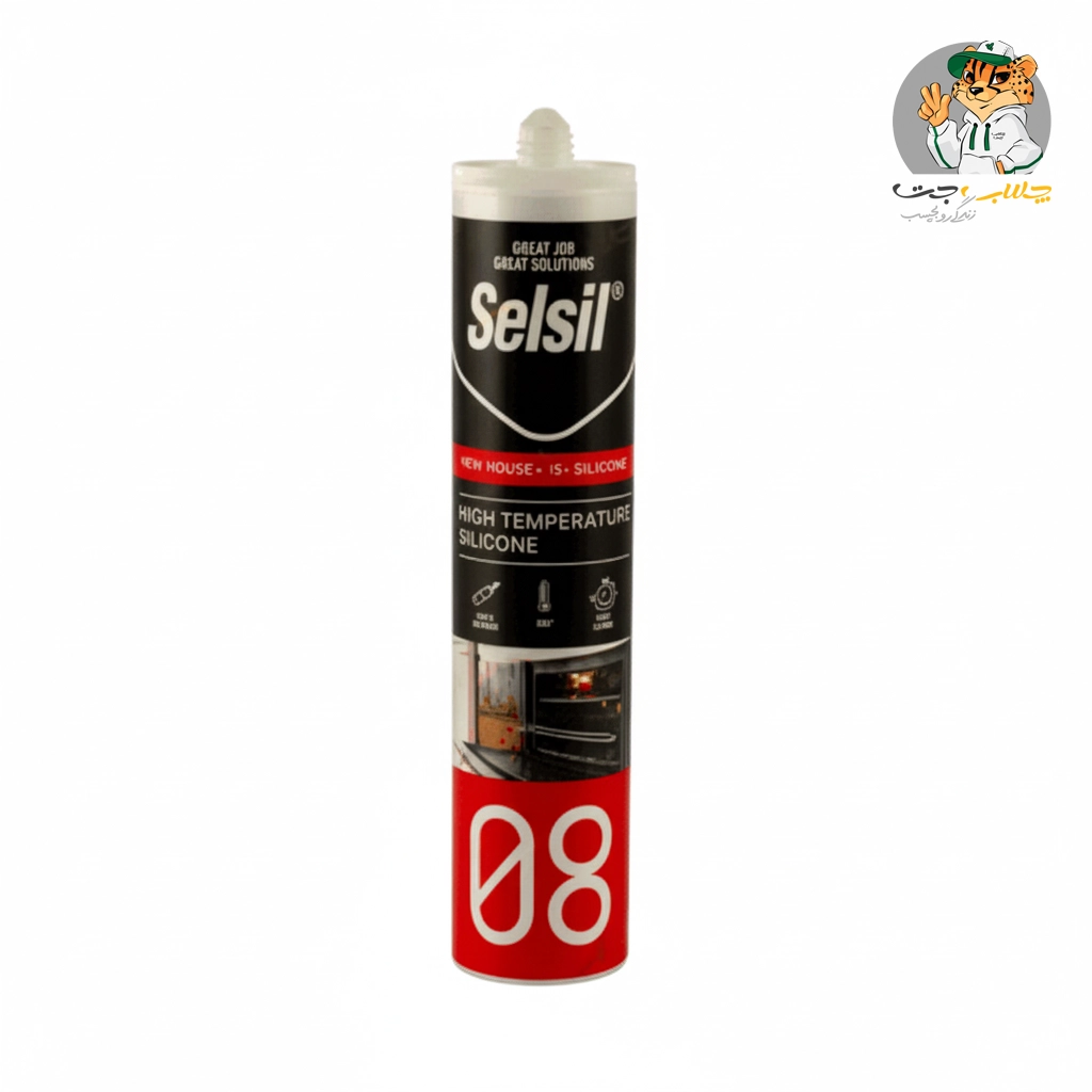 واشرساز سلسیل قرمز Selsil Red silicon RTV
