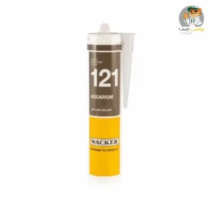 چسب آکواریوم واکر 121 WACKER مشکی