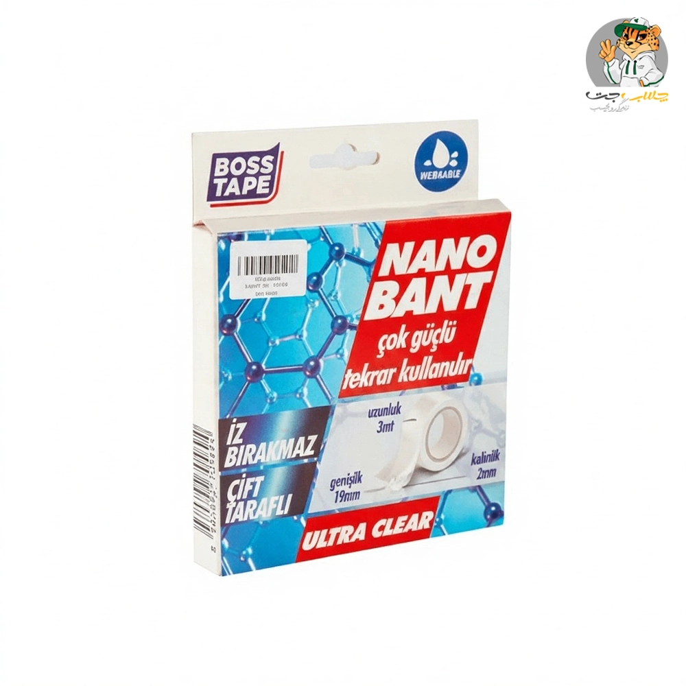 چسب دوطرفه ژله ای باس نانوبانت BossTape NANOBANT