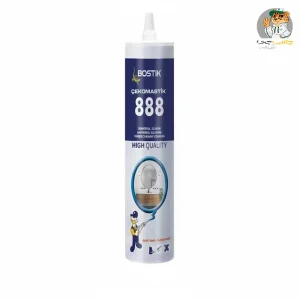 چسب سیلیکون بوستیک شفاف Bostik 888 Transparent Silicone Sealant