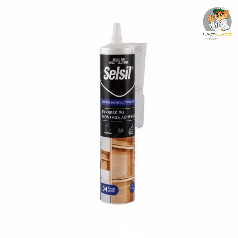چسب مونتاژ کیت شفاف سلسیل Selsil MONTAGE ADHESIVE