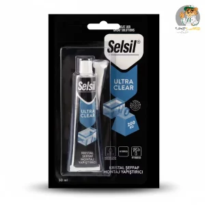 چسب ام اس شفاف سلسیل Selsil MS Crystal Ultra Clear