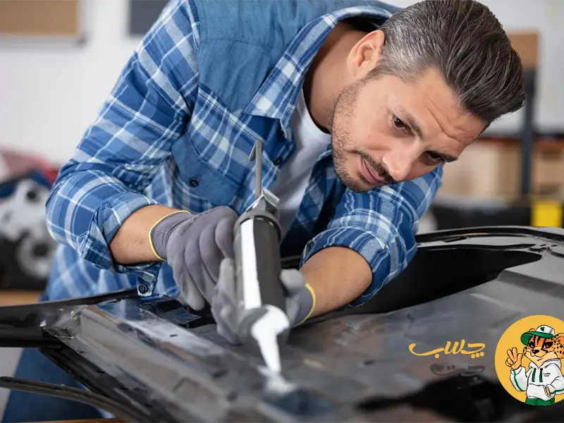 استفاده از چسب واشرساز