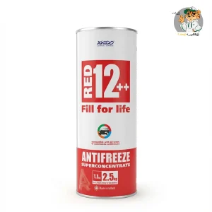 ضدیخ و ضد جوش زادو Xado Antifreeze Red 12 Coolant یک لیتری