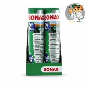 دستمال مایکروفایبر پلاس دوبل نانو سوناکس SONAX Microfiber Cloth Plus Interior