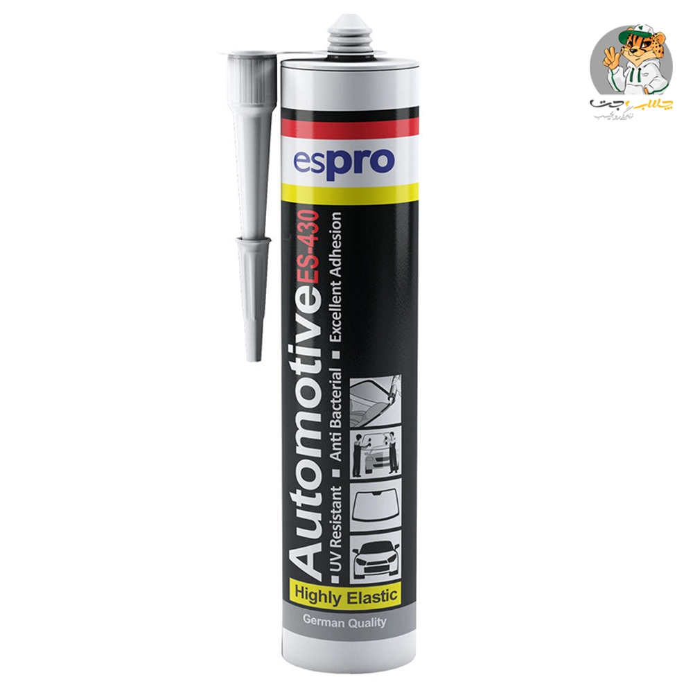 چسب سیلیکون اسپرو مشکی +espro 430