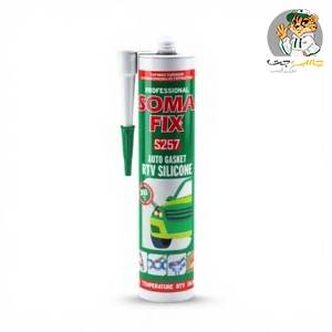 سیلیکون واشرساز حرارتی سومافیکس کاتریجی قرمز SOMAFIX RTV SILICONE
