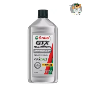 روغن موتور کاسترول Castrol GTX 5W‑30 Full Synthetic یک لیتری