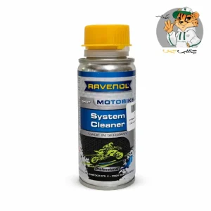 مکمل بنزین شوینده سیستم سوخت موتورسیکلت راونول Ravenol Motobike System Cleaner Shot