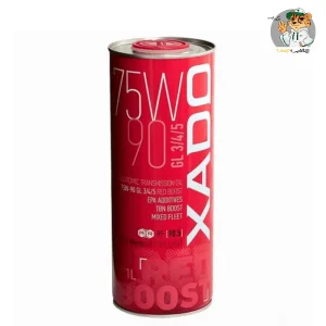 روغن گیربکس زادو XADO Red Boost 75W‑90 یک لیتری