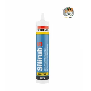 چسب سیلیکون Soudal Silirub S شفاف