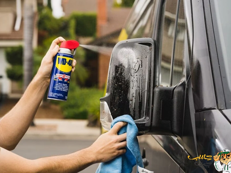 کاربرد اسپری WD-40 برای ماشین
