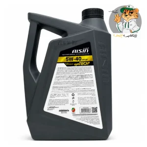 روغن موتور آیسین AISIN 5W‑40 Fully Synthetic چهارلیتری