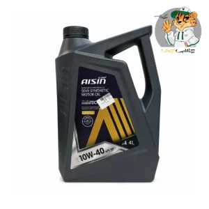 روغن موتور آیسین AISIN 10W‑40 Semi Synthetic چهارلیتری