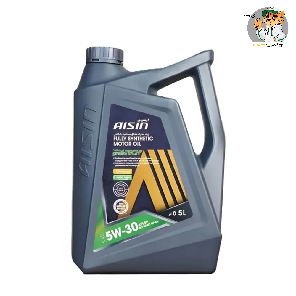 روغن موتور آیسین 5W-30 فول سنتتیک AISIN