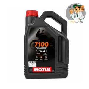 روغن موتور سیکلت موتول 7100 10W-40 حجم 4 لیتر (تمام سنتتیک)