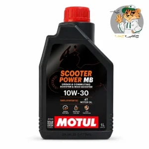 روغن موتور سیکلت موتول اسکوتر پاور Motul Scooter Power 4T 10W-30 حجم ۱ لیتر (تمام سنتتیک)