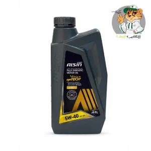 روغن موتور آیسین AISIN 5W‑40 Fully Synthetic یک لیتری